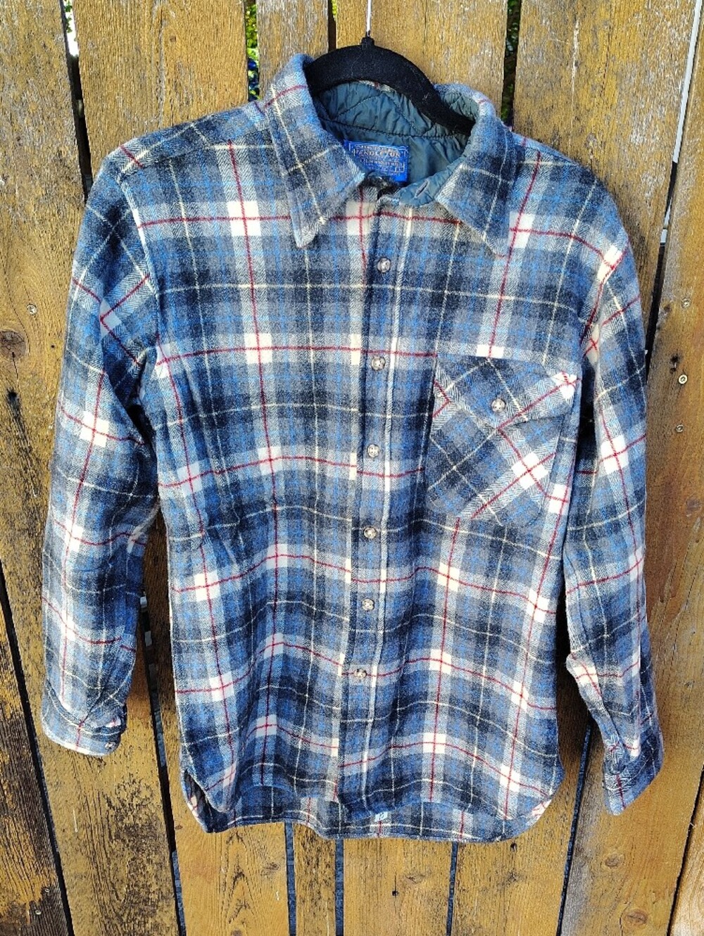 (5) Pendleton Men's Plaid/Flannel Wool Button-Down Shirts - Picture 3 of 4